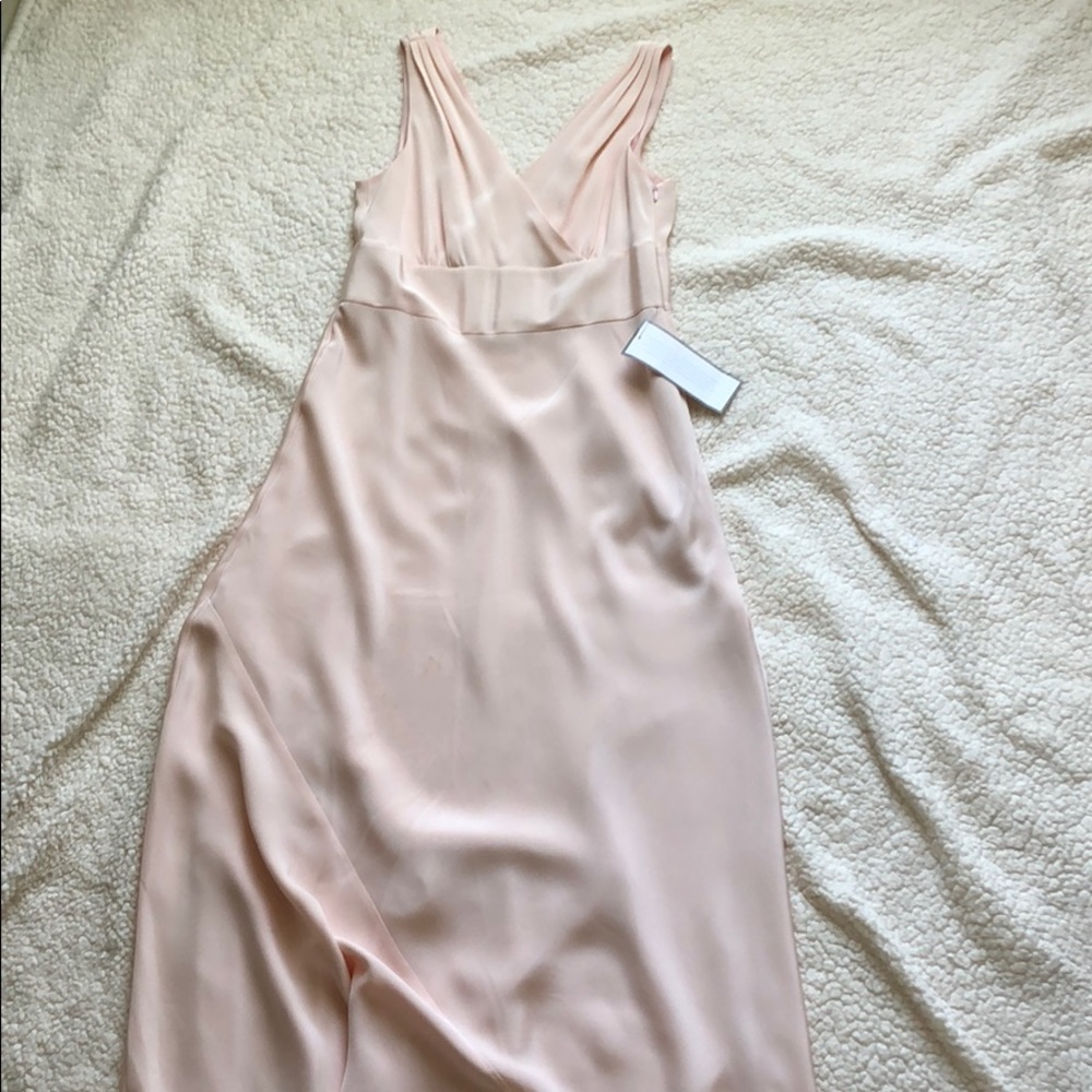 Light pink evening dress